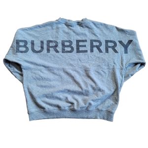 Burberry Linus Heathered Grey Sweatshirt